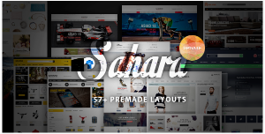 Sahara Magento theme